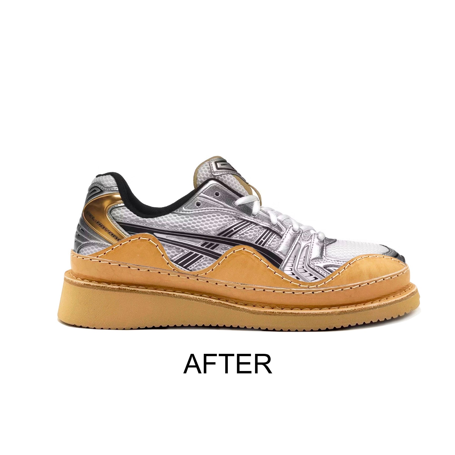 Custom Wavy Circle Welt™ - Rubber sole