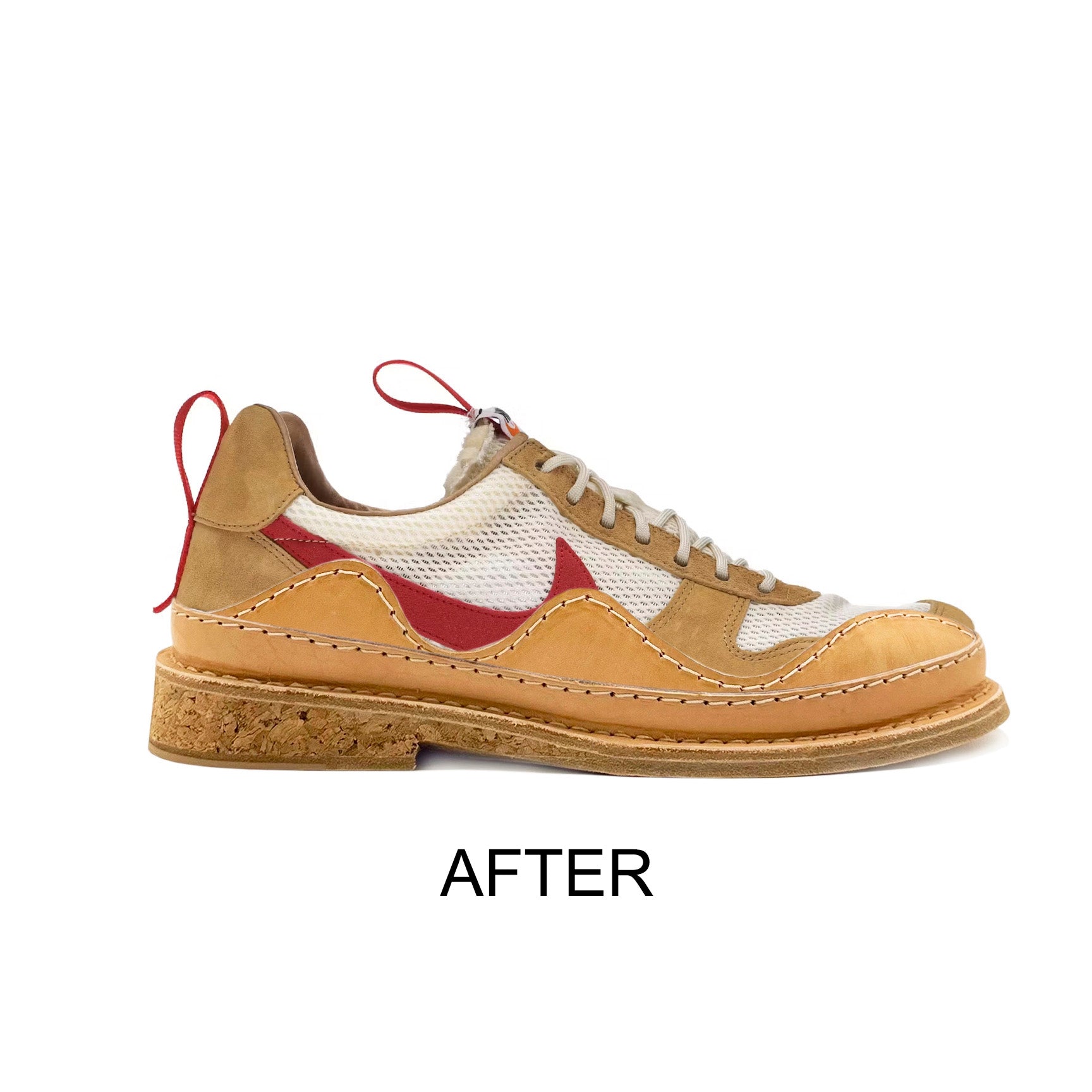 PETERSON STOOP コルクソール ローカットスニーカー ホワイト PETERSON STOOP コルクソール ローカットスニーカー ホワイト