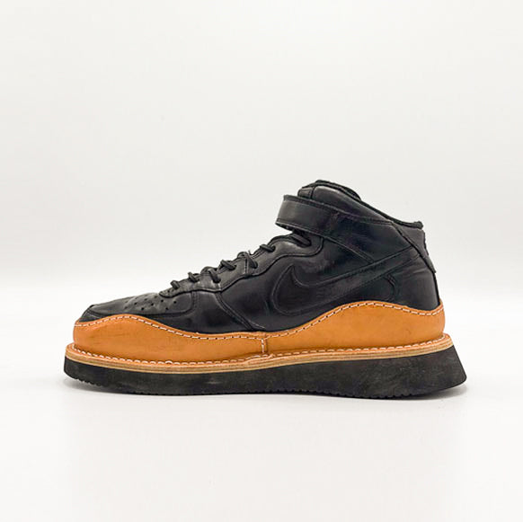 Wavy Circle Welt - AF1 Black